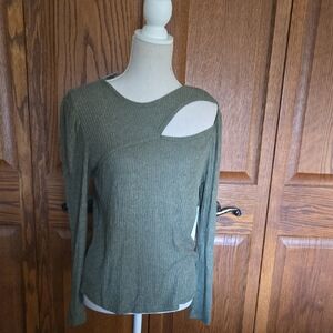 Olive Green Women's Sweater
